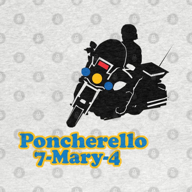 CHiPs Ponch by PopCultureShirts